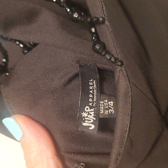 ✨️⭐️✨️⭐️✨️Black long dress - Picture 6 of 8